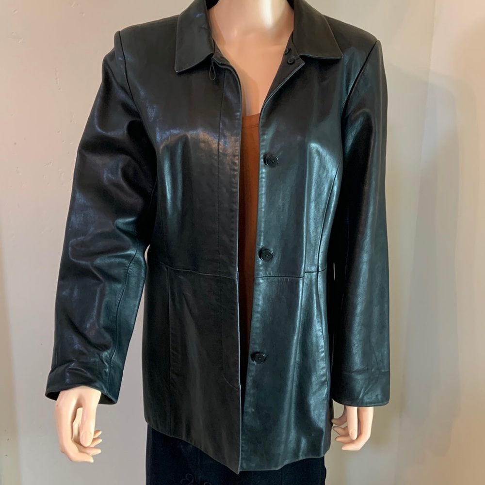 Ann Taylor Buttery Leather Jacket